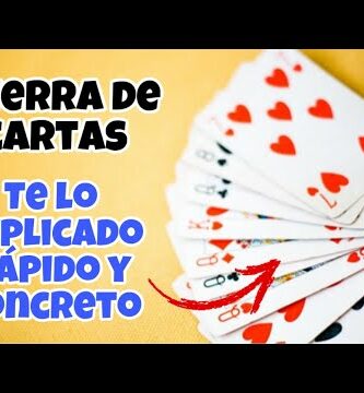 Guerra en cartas: cómo se juega y estrategias ganadoras